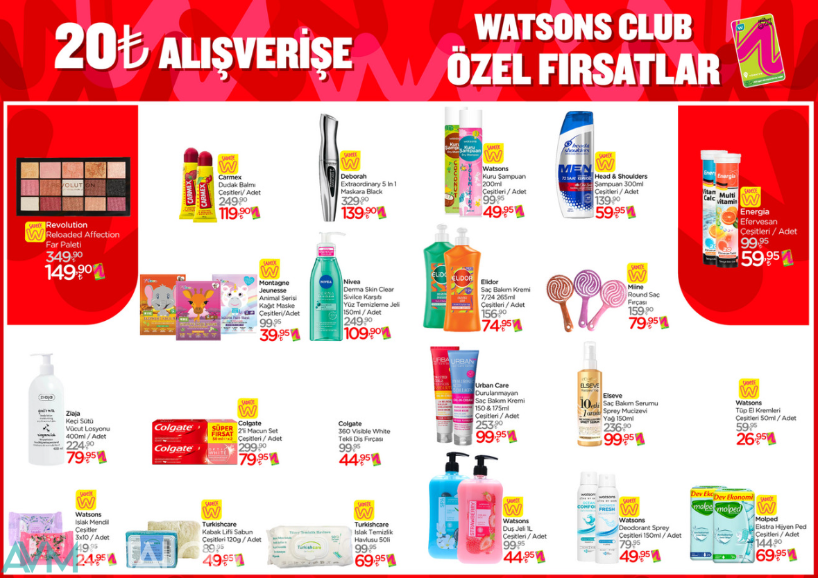 Watsons Ocak 2024 Kataloğu Aktüel Ürünleri
